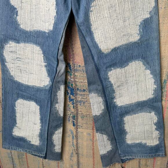 Custom wide leg baggy flared jeans size 36 x 36 - Picture 7 of 7